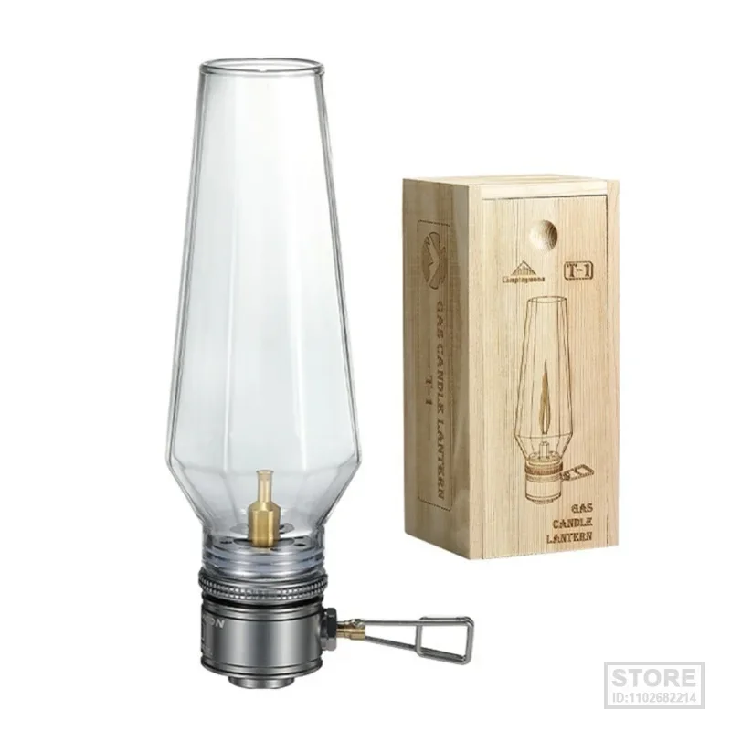 

Outdoor Gas Candle Lamp Tent Lantern Light Camping Lamp for Backpacking Camping Hiking Fishing