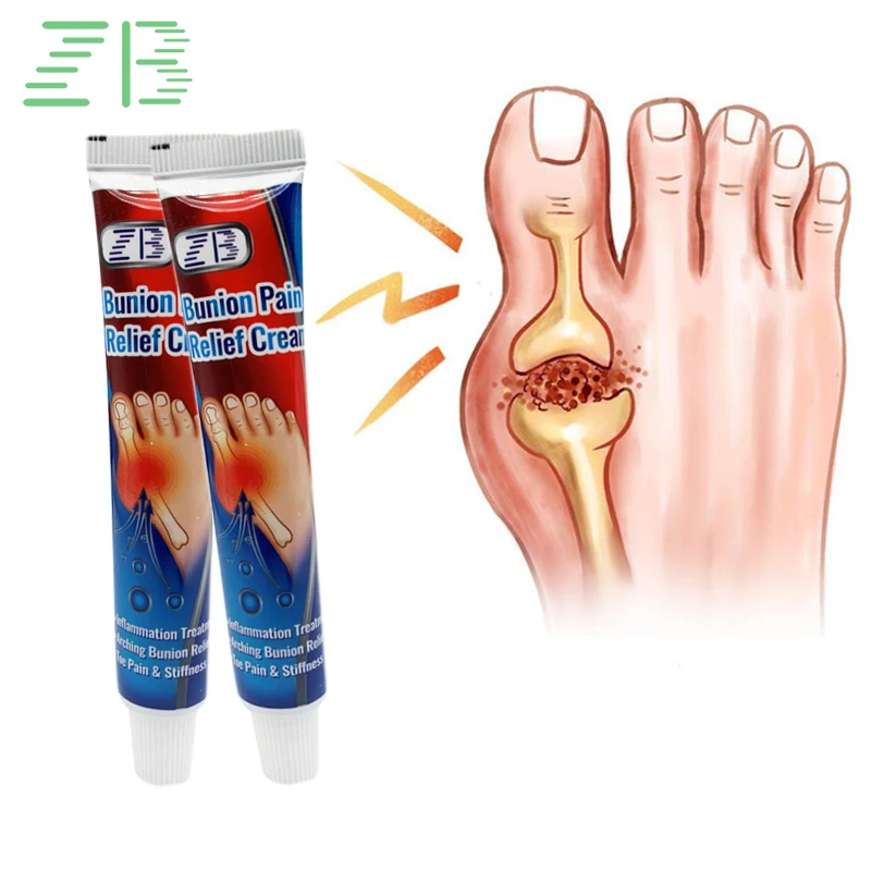 

1/3/5/10Pcs Foot Gout Treatment Cream Thumb Corrector Finger Hallux Ointment Toe Bunion Pain Relief Medical Plaster Health Care