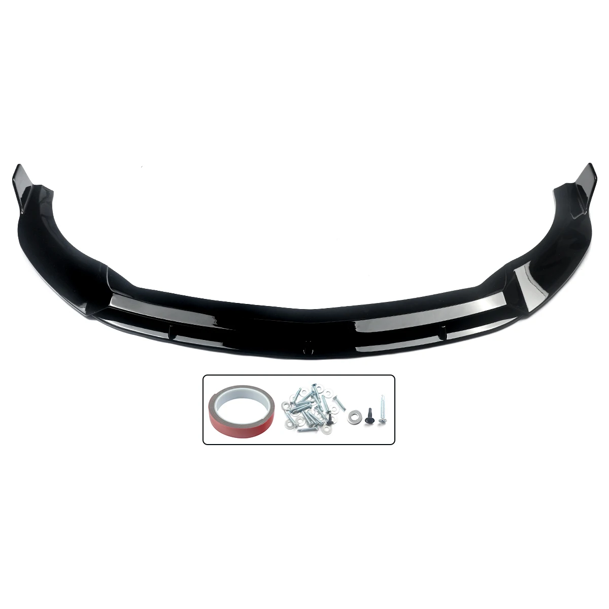 For Mercedes Benz A Class W176 with Amg Line Front Bumper Splitter Lip 2015-2018 Lci AMG Sport Bumper Only Black