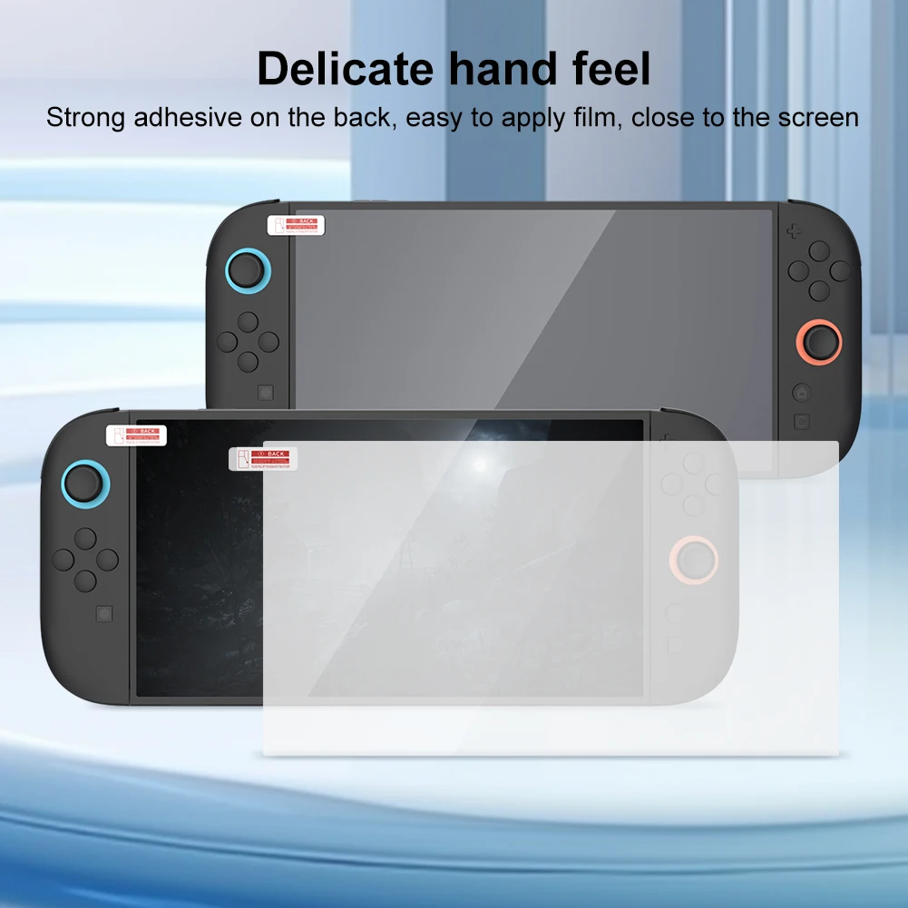 2PCS for Nintendo Screen Protector Film Anti-Scratch Tempered Glass Protective Film Compatible with Switch 2 Game Accessories