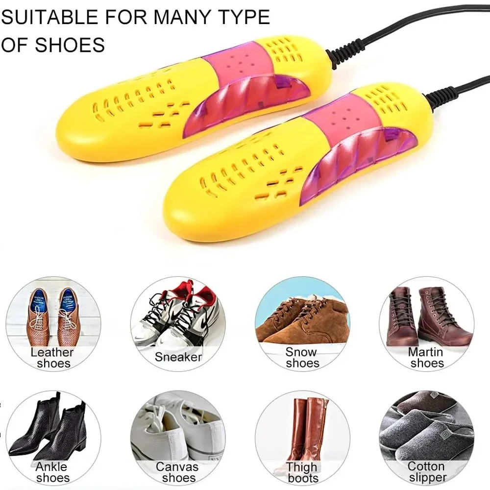 Xiaomi Portable Shoe Dryer Foot Warmer Violet Light Shoe Dryer Foot Odor Deodorant Dehumidify Device Shoe Dryer Heater 4