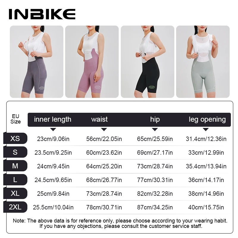 Pro Women's Cycling Bibs Shorts High-waisted Summer Bike Shorts Bicycle Shock Absorbing MTB Cycling Clothes cycling shorts