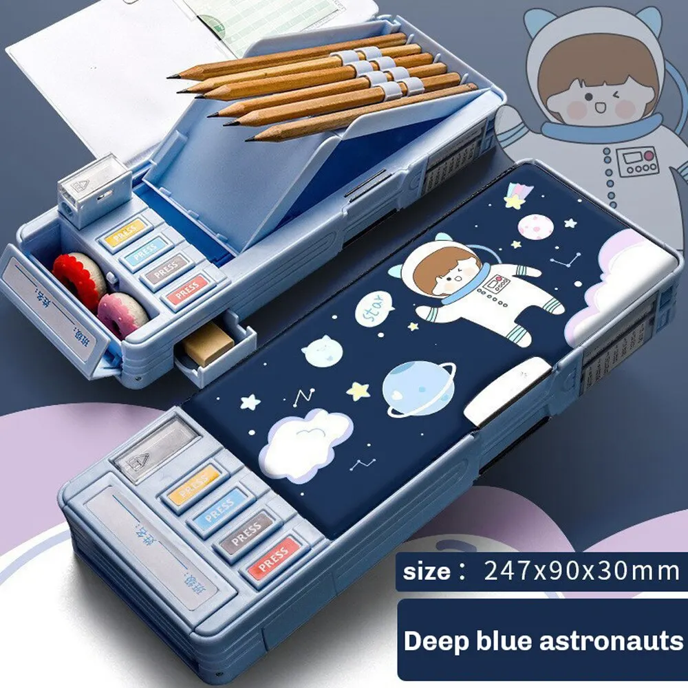 Pencil Cases Stationery School Supplies Multifunction Pen Box pencil cases stationery box