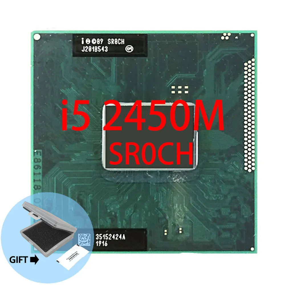 100% new and original CPU free shipping INTEL CPU I5 2450M SR0CH I5 ...