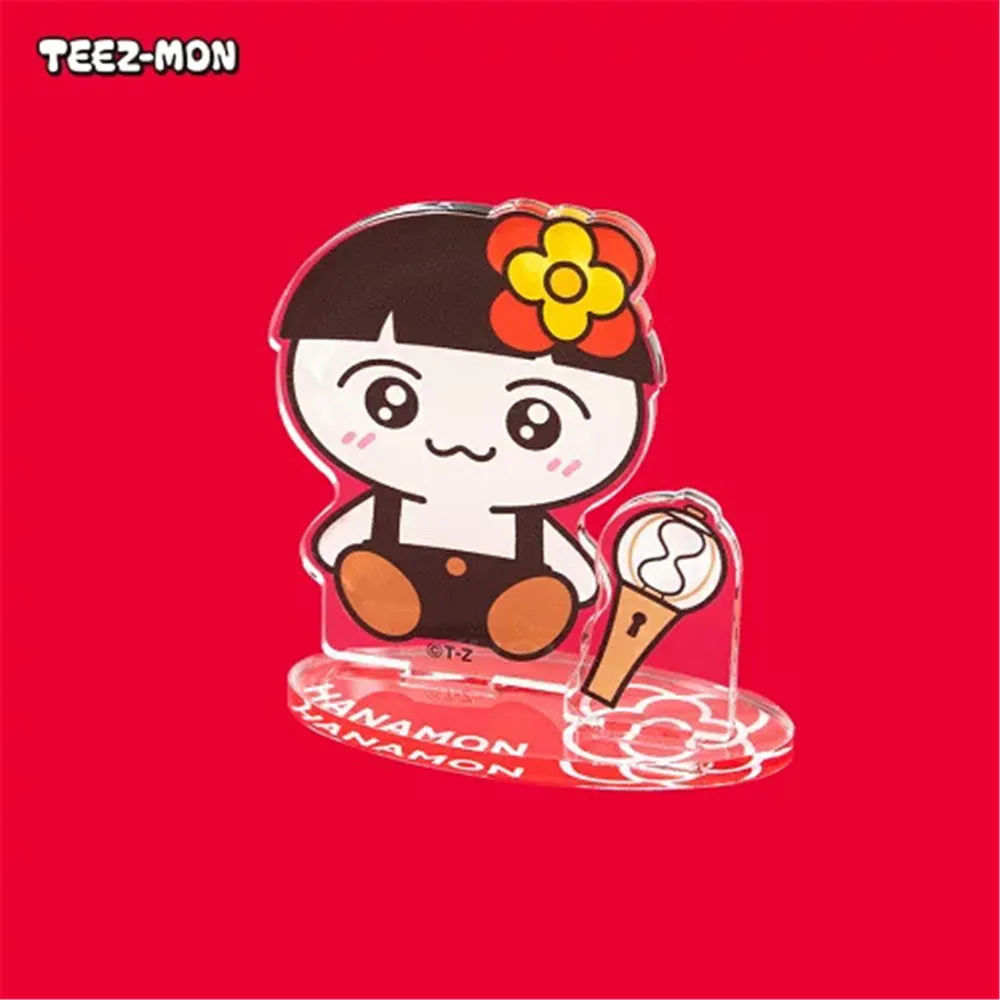 

Kpop ATEEZ TEEZMON Stand Figure Transparent Acrylic Desktop Model Hongjoong Seonghwa Yunho Yeosang San Mingi Wooyoung Jongho