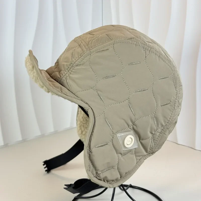 Winter Hat Winter Men Women Trapper Aviator Trooper Earflap Warm Waterproof Ski Down Hat Bomber Cap Ear Protectors Hats Reversible Wearable