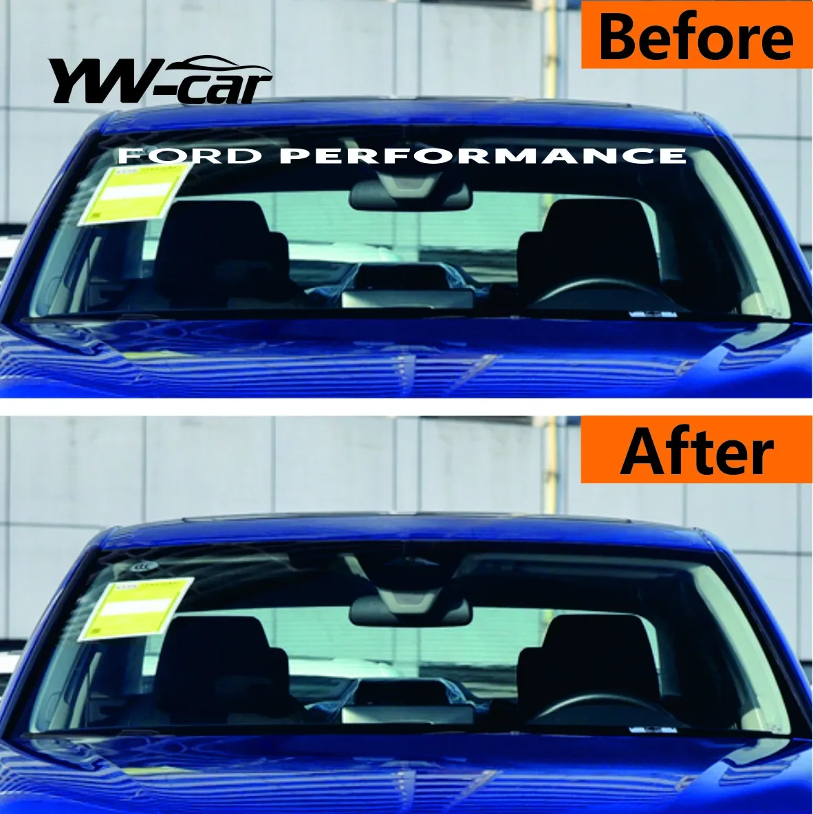 For Ford Performance windshield decal sticker vinyl car stickers
