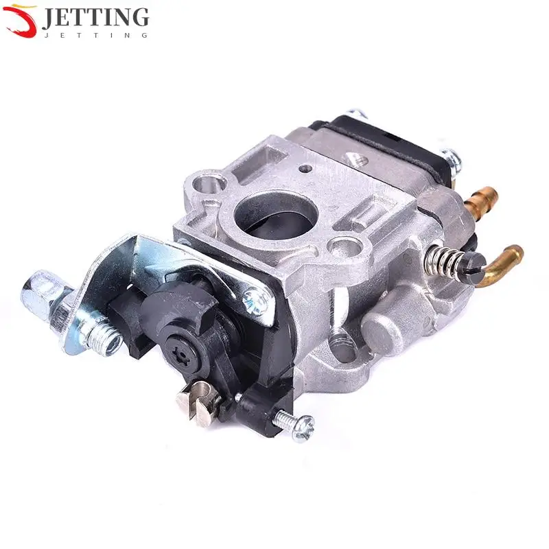 Carburetor Kit 15mm Brushcutter 43cc 49cc 52cc Strimmer Cutter Chainsaw 2-Stroke Scooter Mini Pocket Chopper Bike