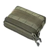 EDC Tactical Nylon Molle Utility Organizer Pouch Hunting Tool Bag Vest Waist Pouch Storage Bag Waterproof Field Sundries Bag 4