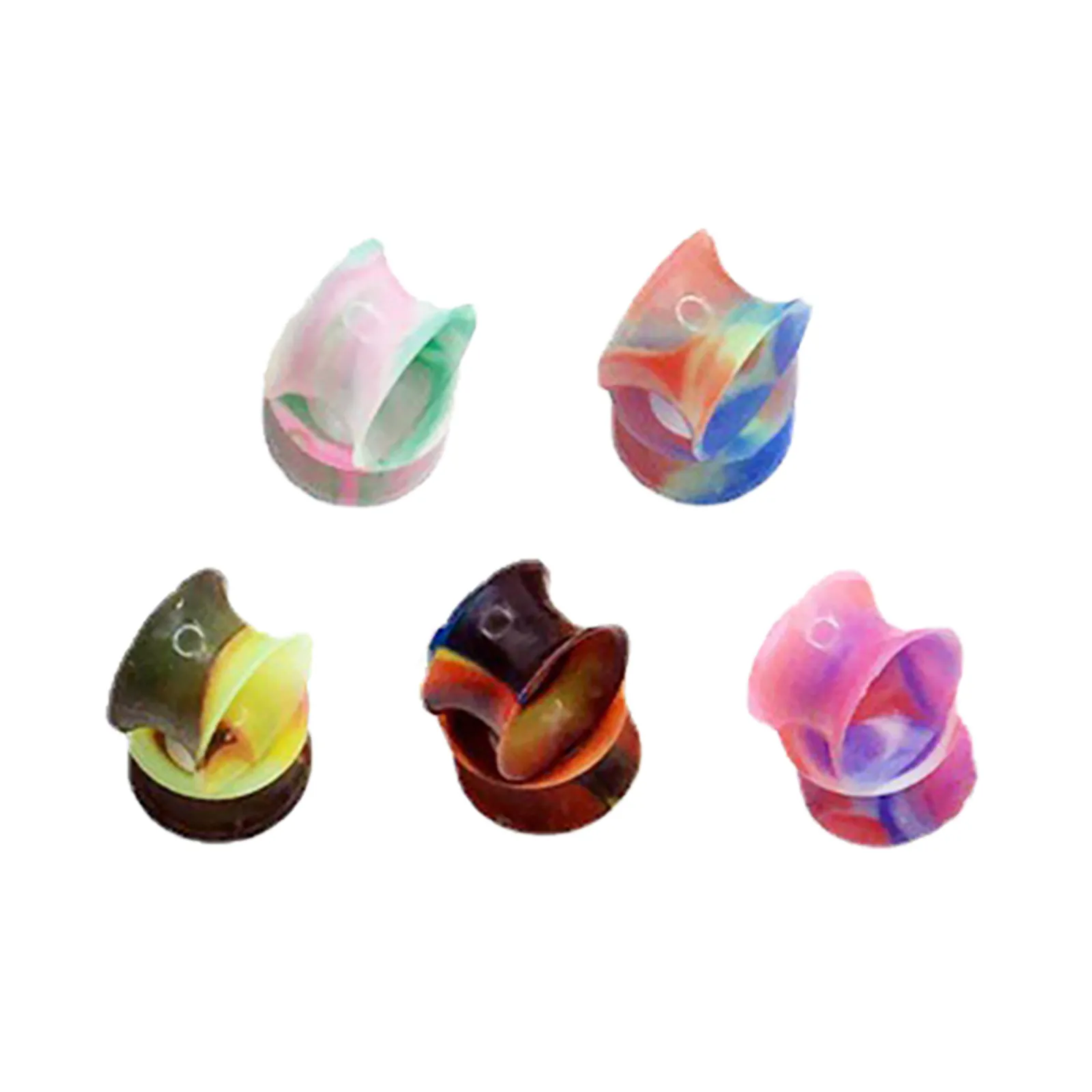 

Непревзойденный комфорт благодаря нашим тонким и гибким силиконовым ушным растяжкам с уникальными смесями цветов