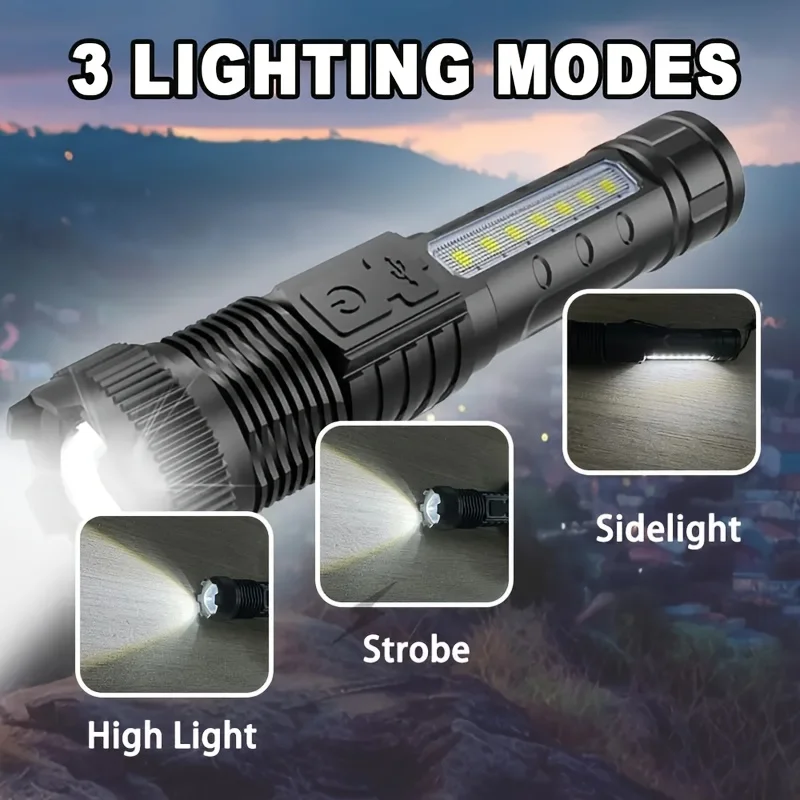 Rechargeable LED Flashlight 3