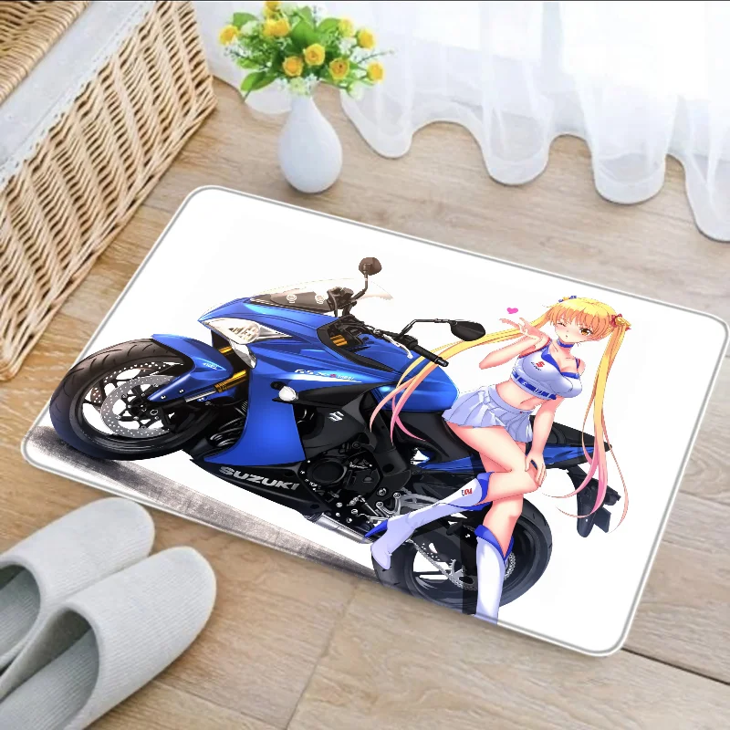 Фото Коврик Bakuon для гостиной, домашний текстильный ковер для ванной, кухни, входной двери, спальни №3