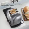 ZK40 Sliding Coffee Maker Tray Mat Countertop Coffee Machine Appliance Moving Holder Black 5
