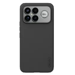Nillkin Super Frosted Shield Ultra - Thin Matte Hard Case - Premium 360° Protection for Poco F8 Ultra (Black)