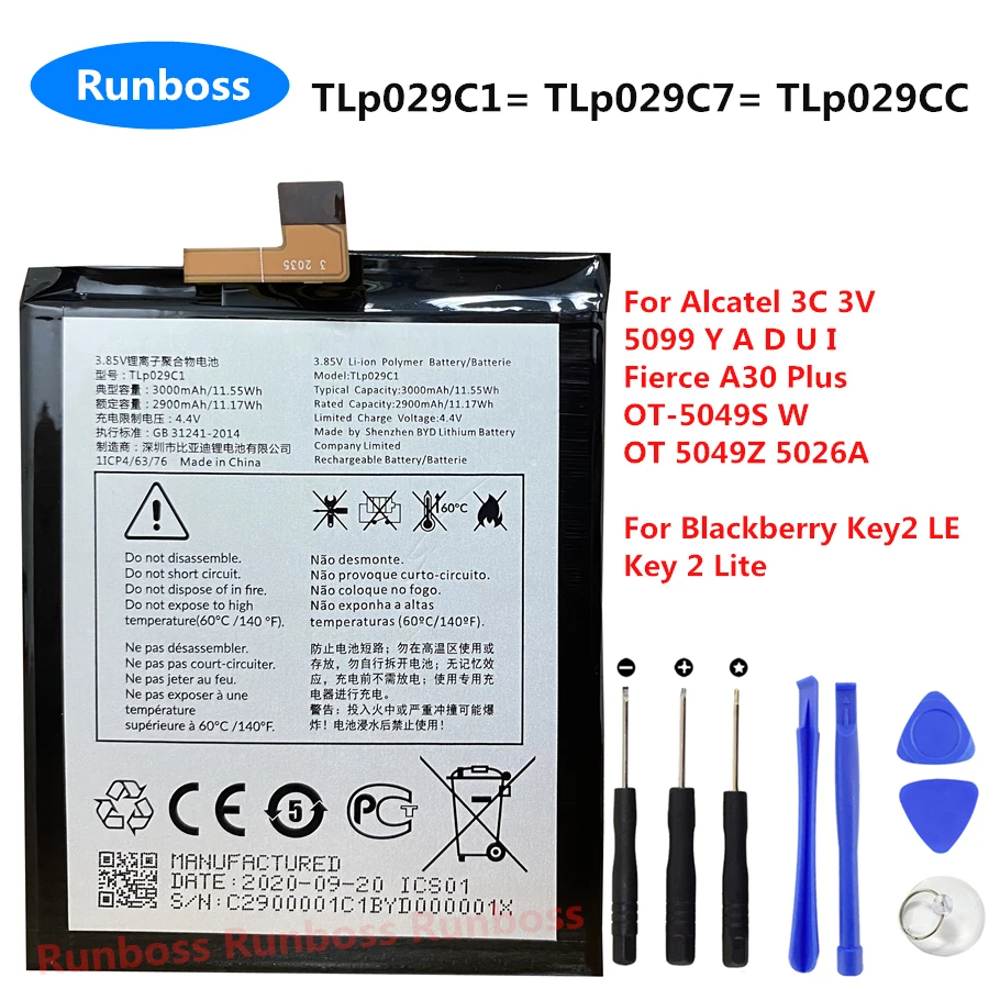 Key2 Battery Replacement BlackBerry KEY2 LE Replacement Battery