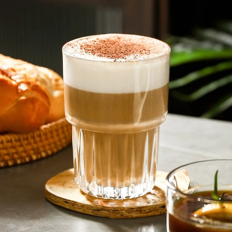 Short Latte Macchiato Glass