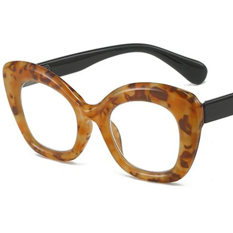 

NEW Anti-Blue Light Glasses Unisex Cat Eye Glasses Simplity Spectacles Oversize Frame Eyeglasses Ornamental Googles