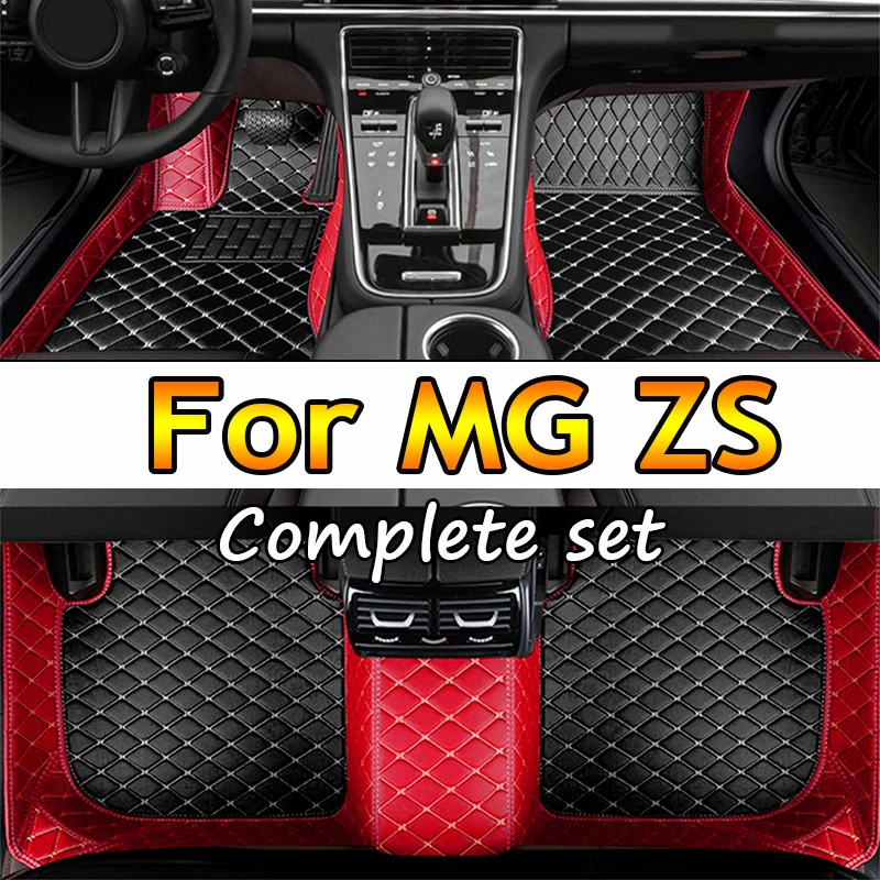 

Non-hybrid Car Mats For MG ZS ZX ZST Astor ZS11 Crossover 2018~2022 Waterproof Floor Mats Push Button handbrake Car Accessories