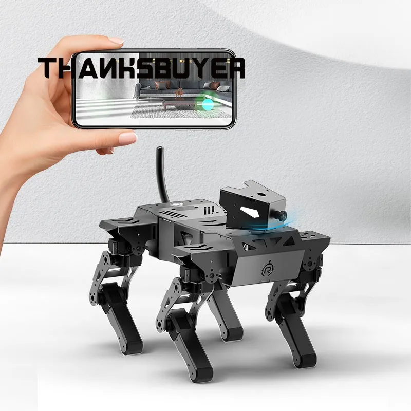 Intelligent Robot Dog Quadruped Bionic Robot Dog Corgi Mechanical Dog Programming Robot AI