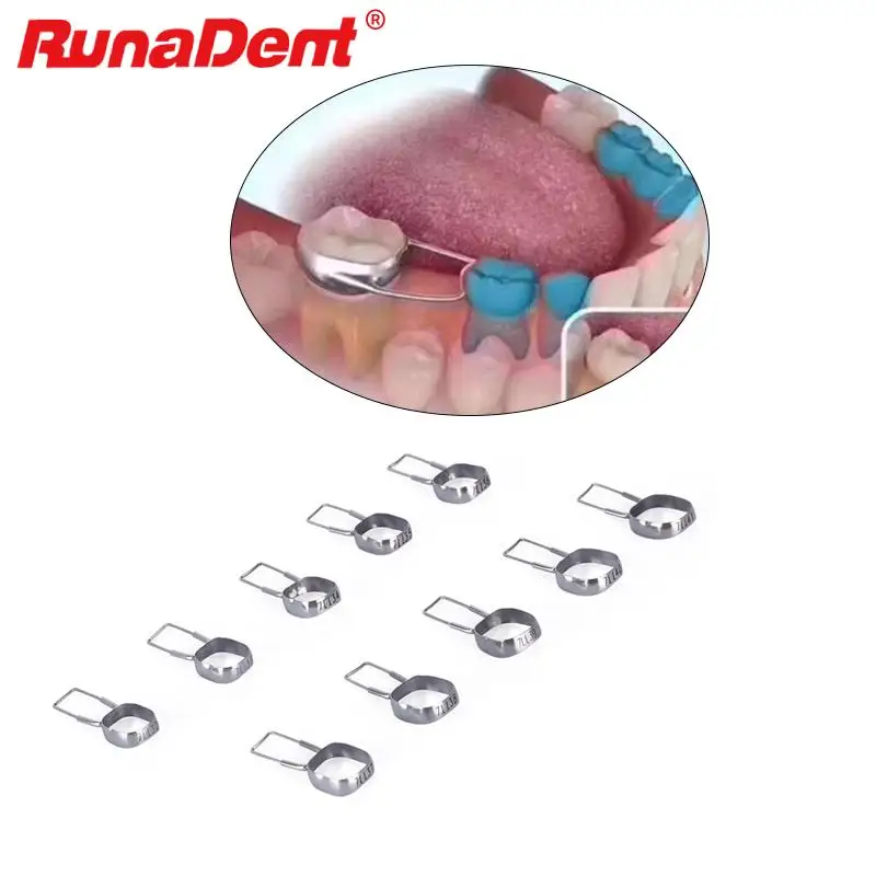 40PcsDentalSpaceMaintainerBandMolarOrthodonticsBracesTeethGap