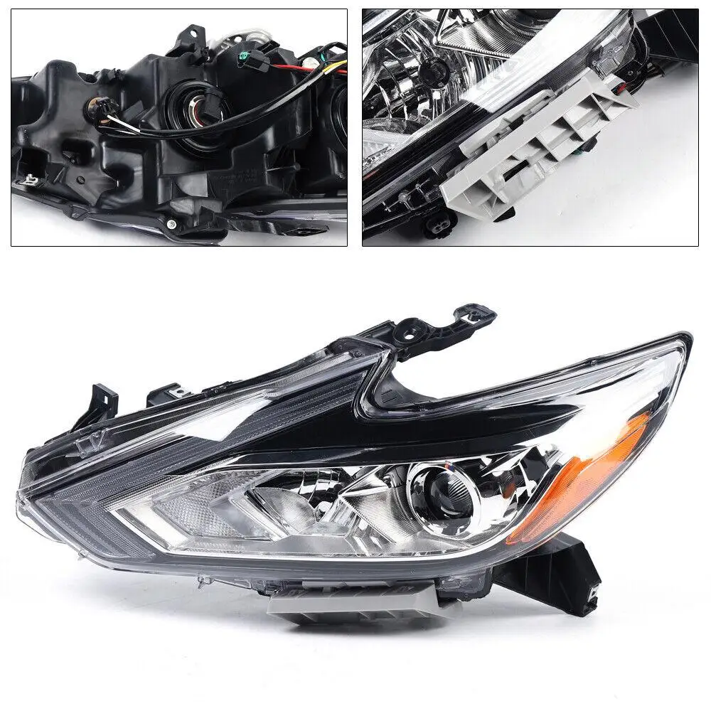 

Left Driver Side Halogen Headlight Headlamp For Nissan Altima 2016 2017 2018 USA