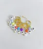 10pcs/set (0-9) colorful counter number earring hooks for diy wool findings 1