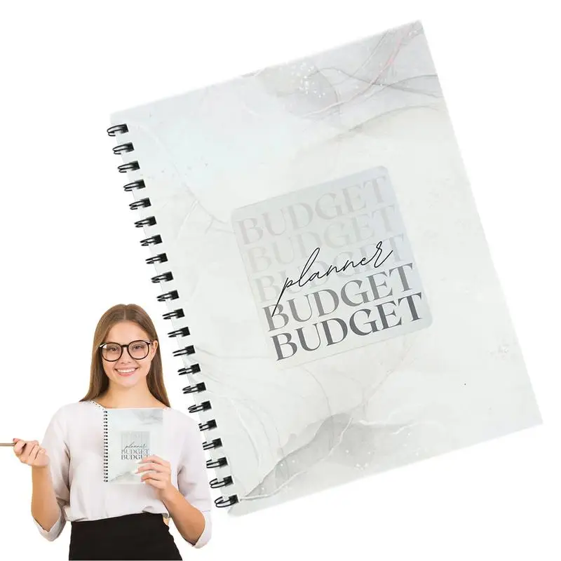 

Блокнот-планировщик купюр, записная книжка, ежемесячная учетная запись, портативная бюджетная книга для хороших привычек на покупок, блокнот-планировщик без даты для