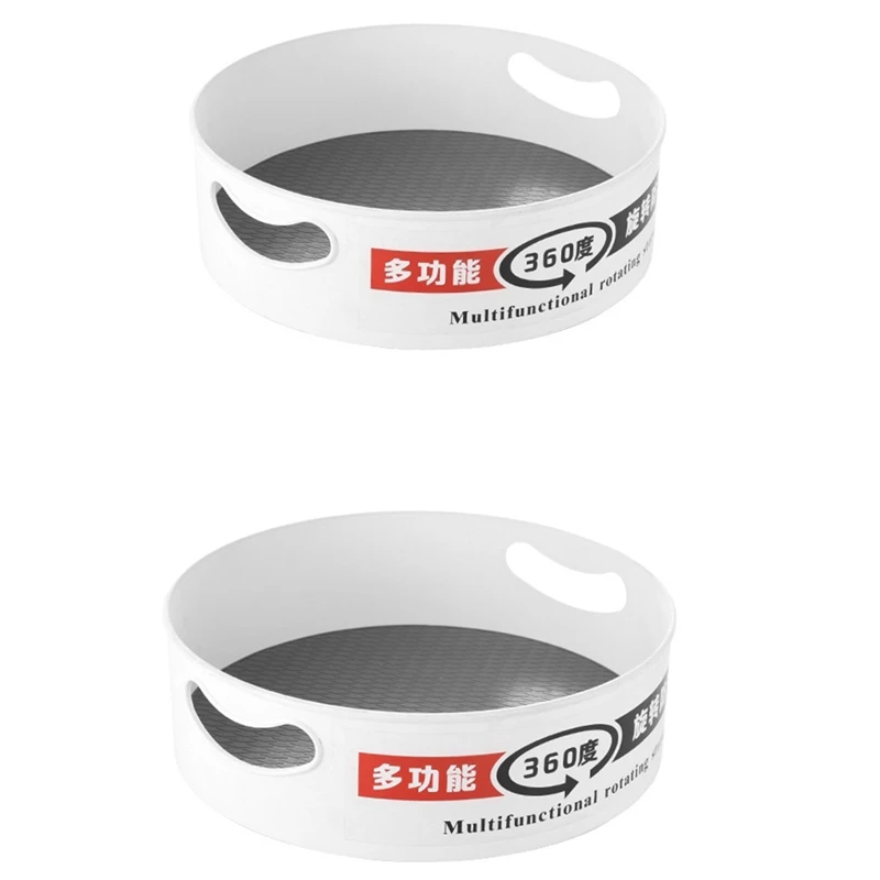 

Глубокий пластиковый вращающийся контейнер для хранения для кухни, кладовой, шкафа, ванной комнаты