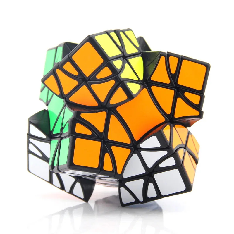 MF8 Grilles II V2 Strange-Shape Magic Cube Twisty Puzzle Stickerless Black Original Plastic Body Limited Version Hexahedron Toy 5