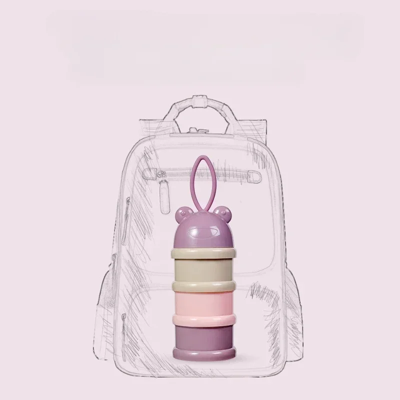 Baby Formula Milk Storage Infant toddler Portable Milk Powder Box Dispenser Food Container Kids Food Storage Snack box