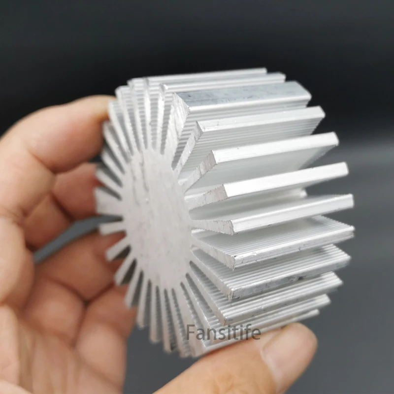 60mm Led Light Heatink for 7-10W High Power COB Leds Radiator D60H30MM Heat Sink aluminum heat sink