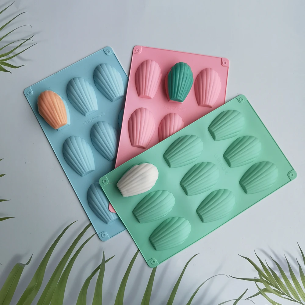 Silicona Para Hornear Molde De Galletas Madeleine Cake Tools 9
