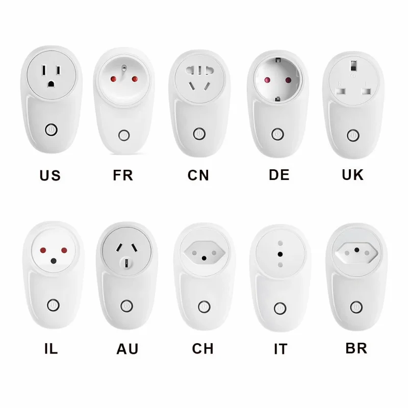 

Socket S20/S26 US Wifi Plug Portable Wireless Smart Socket Plug Smart Home Works with Alexa Google Home E-WeLink App