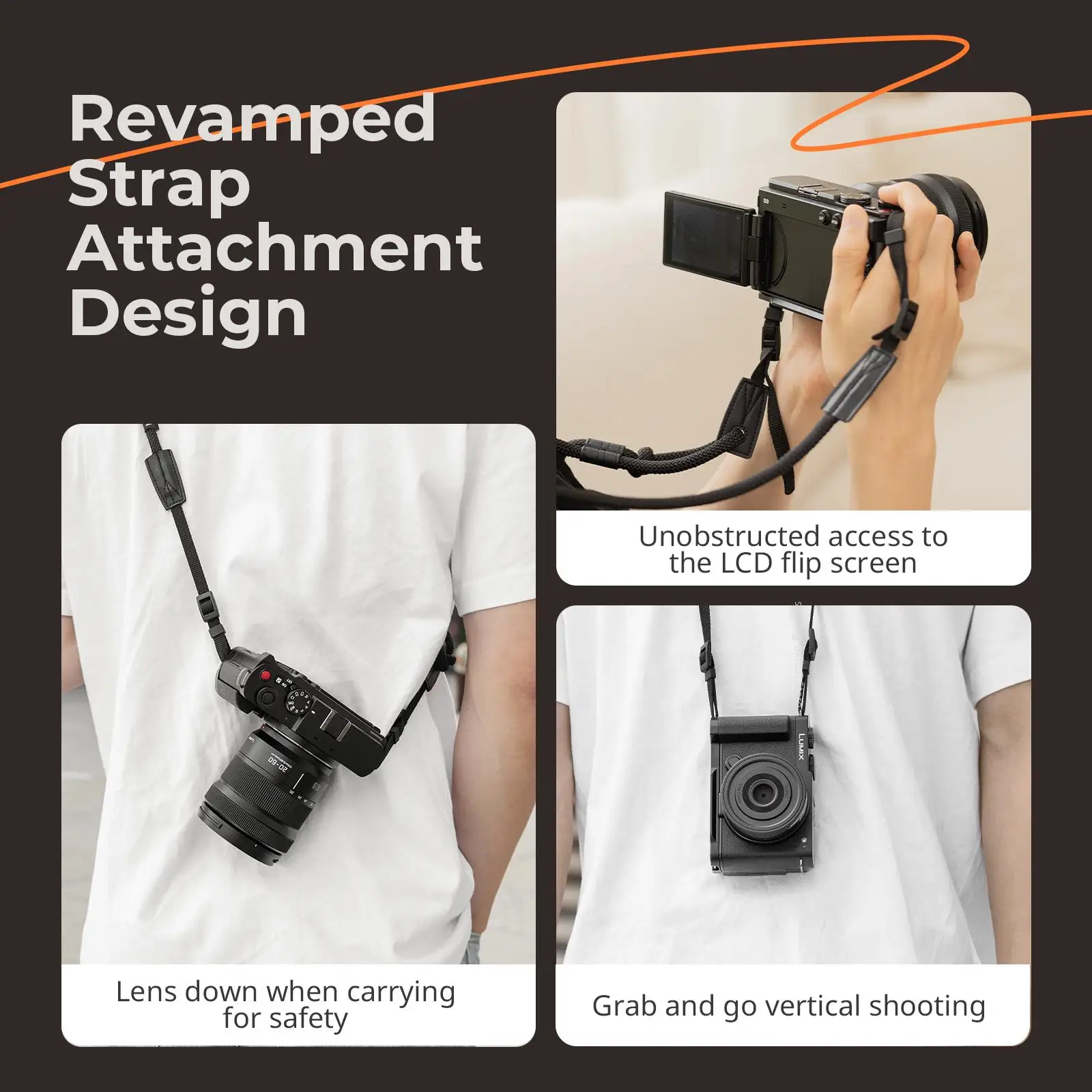 SmallRig L-Shape Handle for Panasonic LUMIX S9 Photography Base Plate Photography Protective Tools 4517