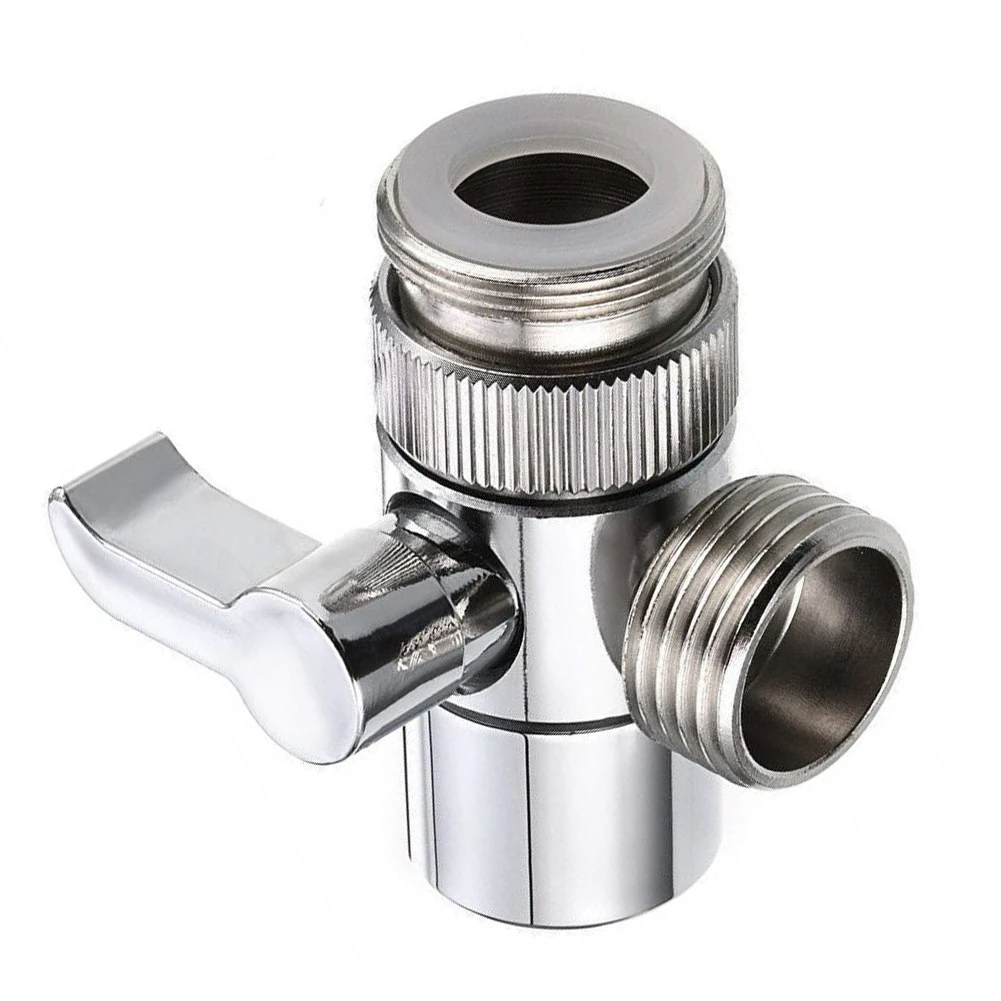 Three Way Water Tap Splitter Valve Adapter