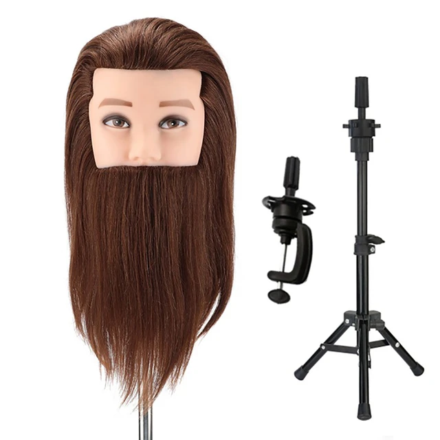 100 Human Hair Mannequin Training Head  Cosmetology Mannequin Head Human  Hair - Training Head Kit - Aliexpress