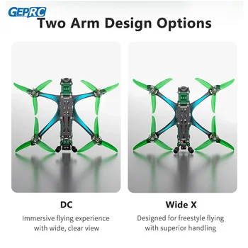 GEPRC MARK5 O4 Pro TAKER F722 FPV O4 Unità aerea VTX GPS Quadcopter