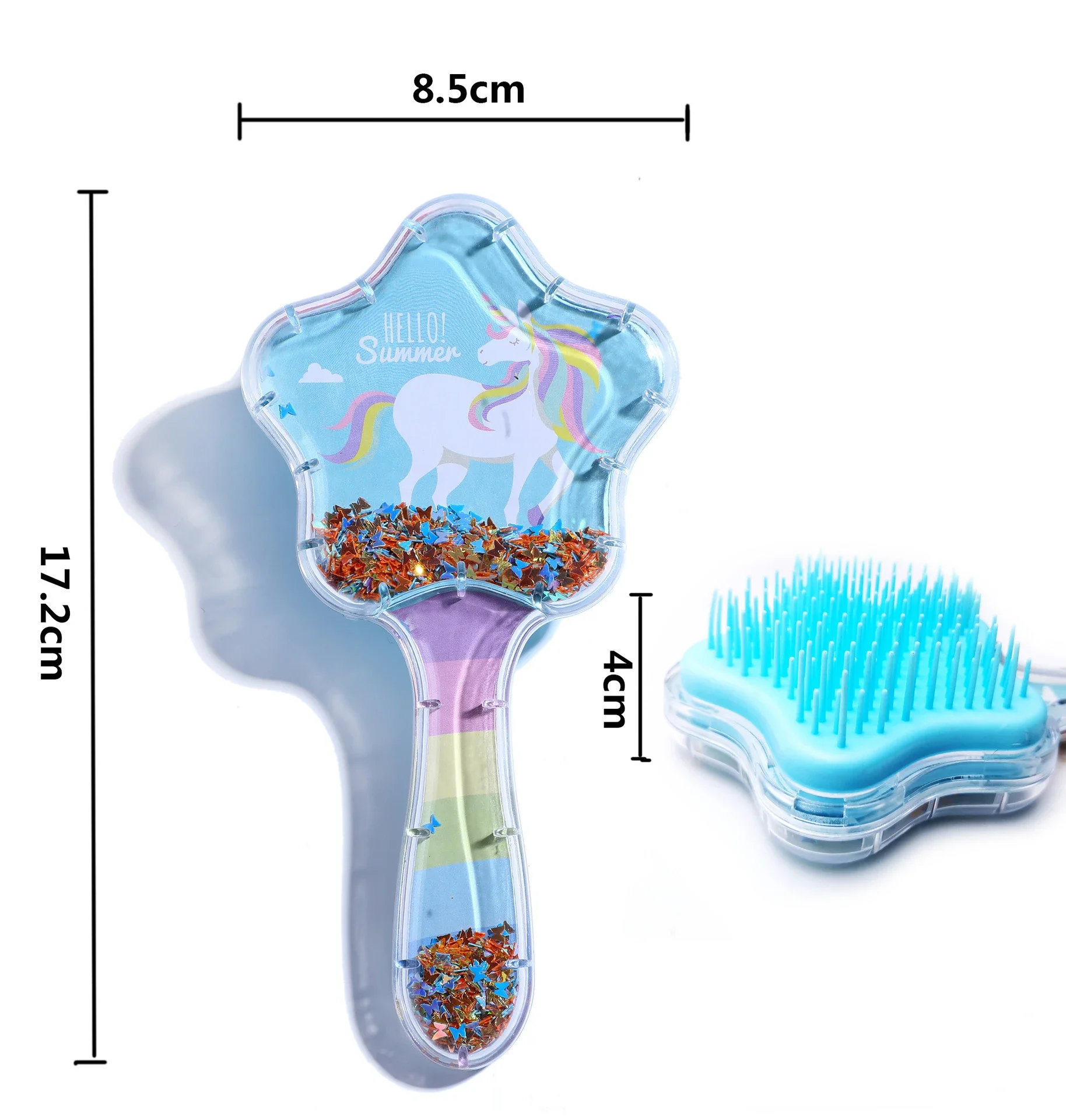 Children Cute Hair Styling Comb Cartoon Air Bag Comb Hairbrushes Salon Hairdressing Straight Curly Hair Children