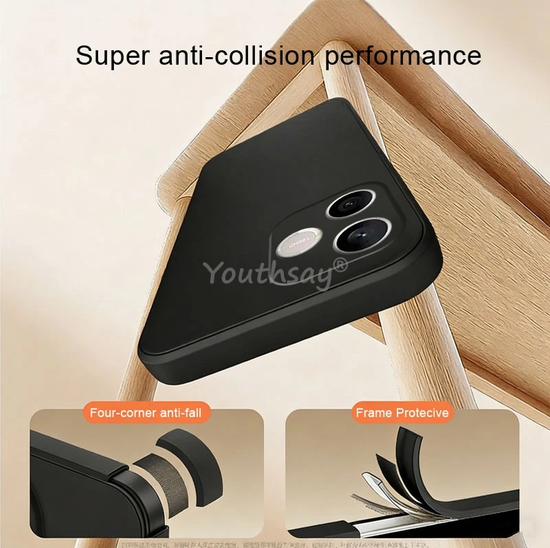 Liquid Silicone Anti-Drop Phone Protector Case