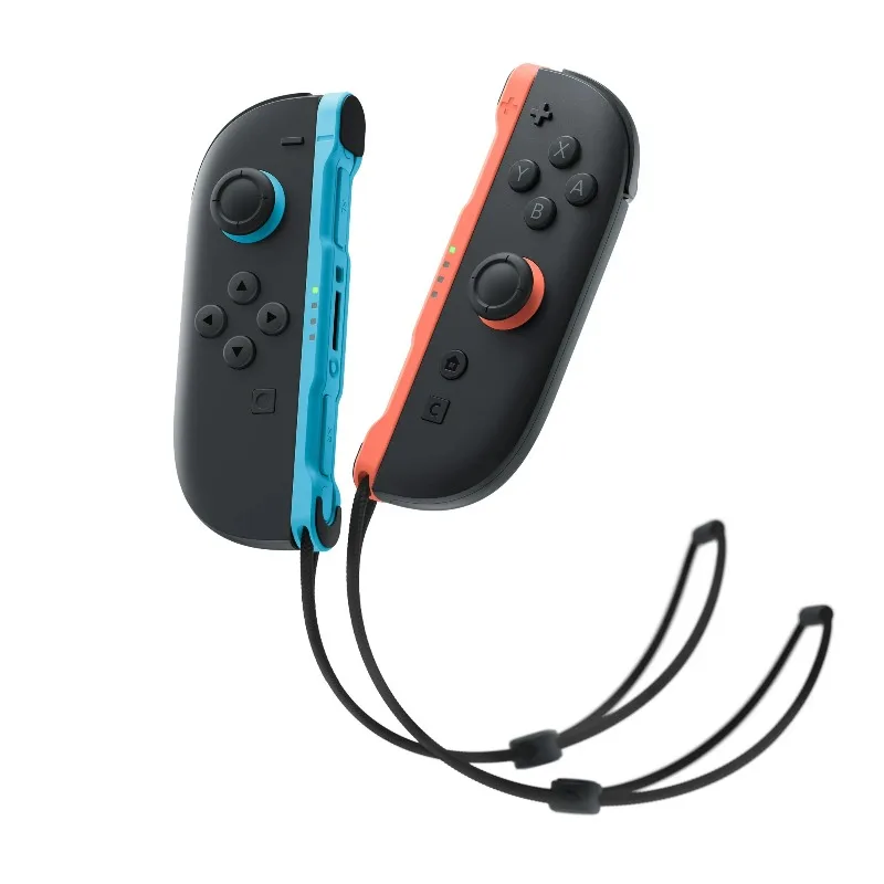 Switch 2 Joy-Con Controllers — Equipped with Adjustable Wrist Straps for Easier Control and Greater Portability