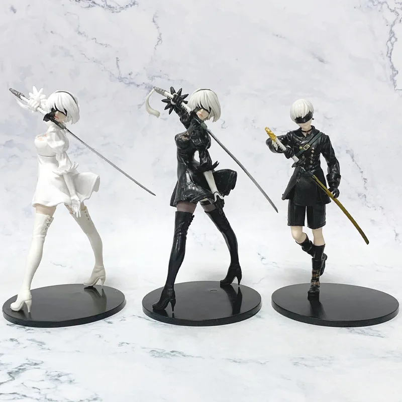 2025 New best-selling NIER: Automata Yorha A2 Type 2B 9S PVC anime