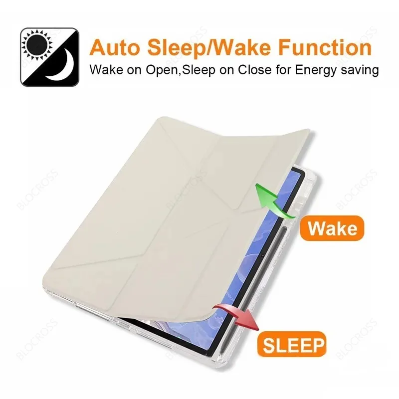 Versatile Multi-Fold Smart Tablet Cover