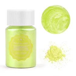 Vibrant 24 - Color Mica Pearl Powder Set (Lemon Yellow)