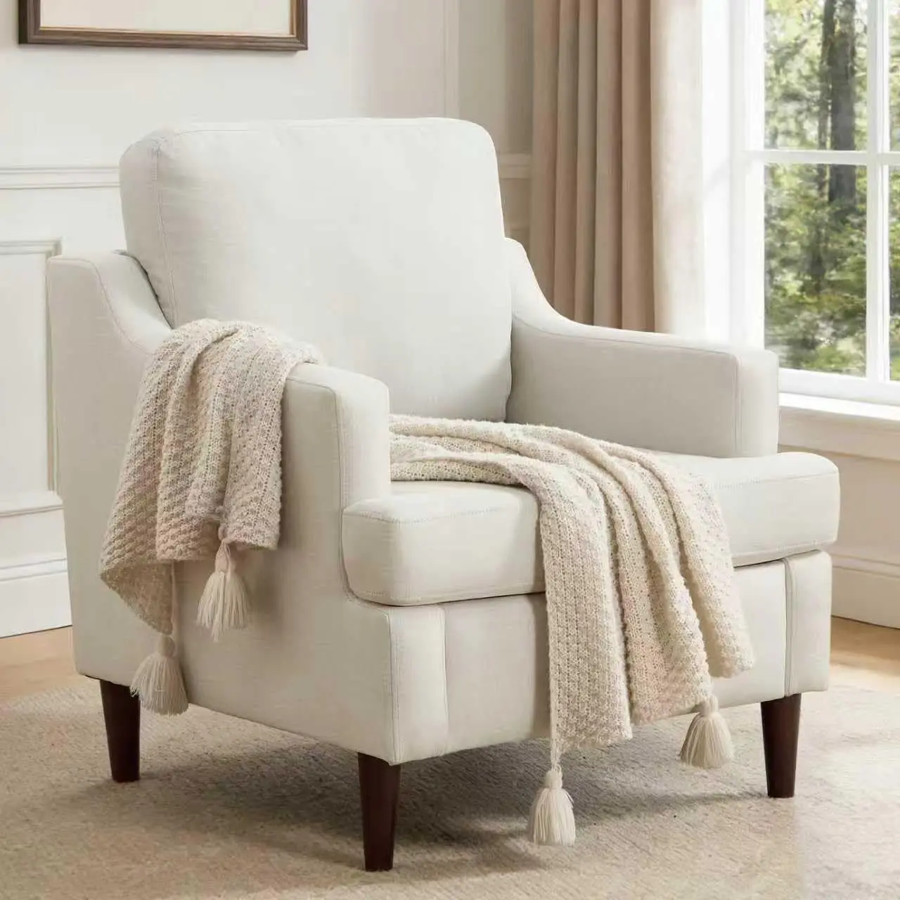 Mid-Century Accent Chair 1