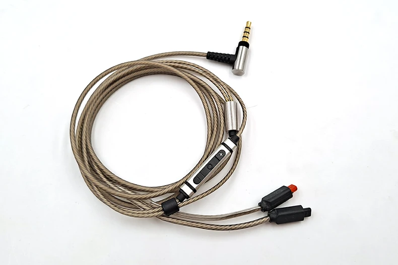 For Audio Technica ATH-IM02 IM03 IM50 IM70 IM01 IM04 Earphone Replaceable 3.5mm Stereo High-Purity Silver Plated Upgrade Cable