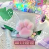 150g Handmade Silicone Cat's Paw Stress Relief Toy Mochi Taba Squishy NEW Fidget Toy 5