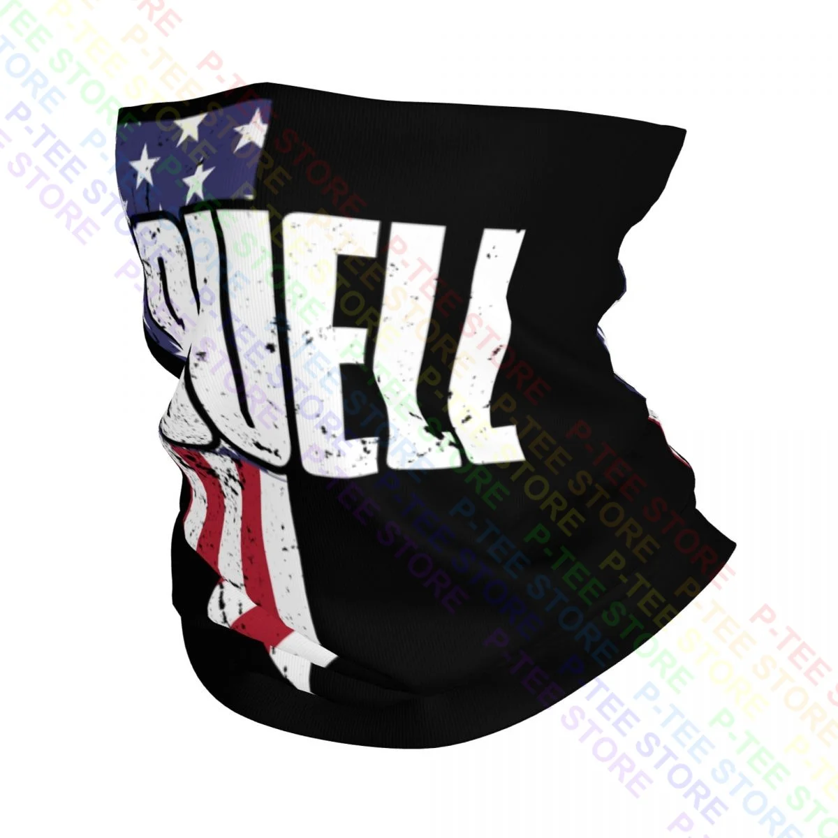 Buell Family American Flag Neck Gaiter Bandana Scarf Face Mask Soft Headwear Neck Warmer