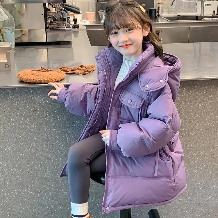 معطف شتوي أنيق للفتيات - سترة منتفخة معزولة مع خياطة لحاف أنيقة |   ملابس خارجية دافئة جاهزة للعطلات
