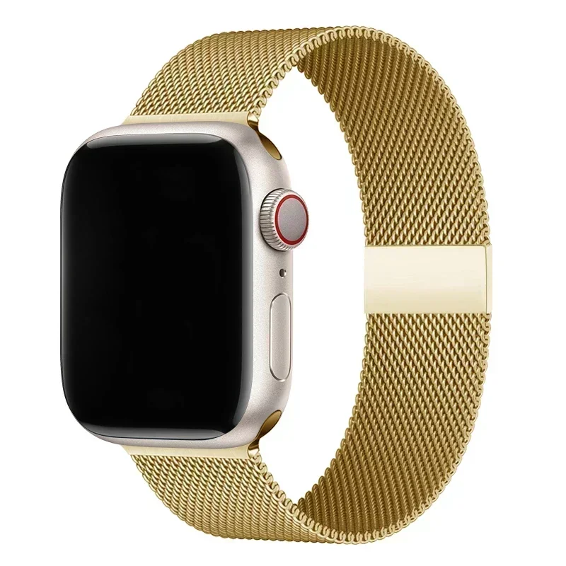Milanese Loop Metal Strap for Apple Watch Bands - Stylish Stainless Steel Bracelet