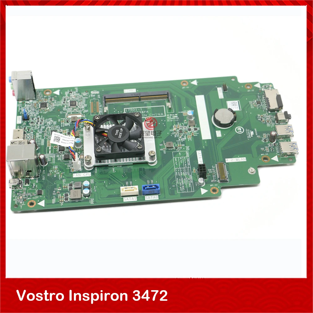 

Original Desktop Motherboard For DELL Vostro Inspiron 3472 17051-1 T1C85 J4005U DDR4 Perfect Test,Good Quality